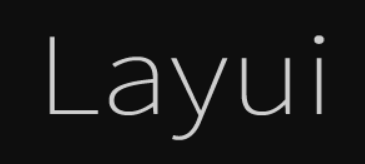 Layui官网 - 经典模块化前端 UI 框架